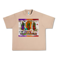 Our Lady Of Guadalupe Happy  Hallothanksmas Tumbler Urban Heavy Tee | Teevron
