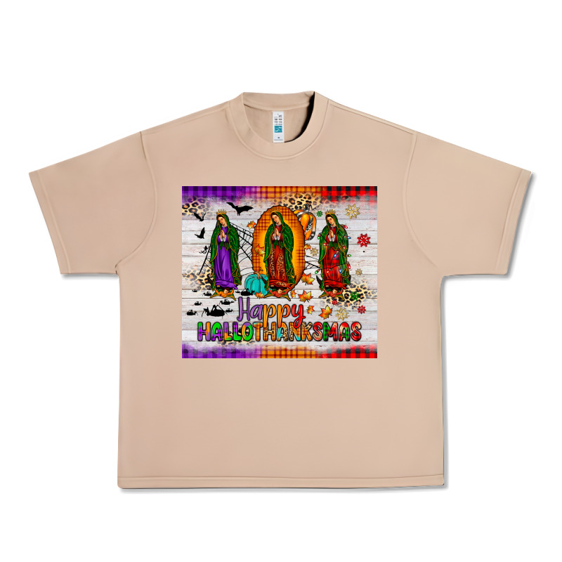 Our Lady Of Guadalupe Happy  Hallothanksmas Tumbler Urban Heavy Tee by JahusDesignShop | Teevron