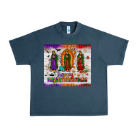 Midnight Navy our lady of guadalupe happy  hallothanksmas tumbler Urban Heavy Tee - JahusDesignShop