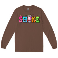 Chestnut shake with milkshake Long Sleeve Tee - AdoDesignShop