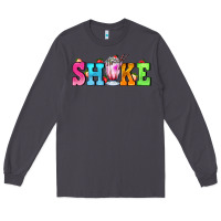 Smoke shake with milkshake Long Sleeve Tee - AdoDesignShop