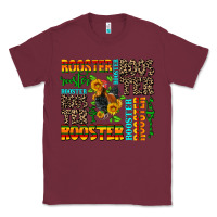 Burgundy rooster Classic Tee - AdoDesignShop