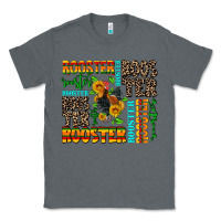 Charcoal Heather rooster Classic Tee - AdoDesignShop