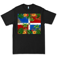 Black dominican republic Premium Tee - RanaPortraitStore