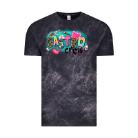 Cloud Black gastro crew Vintage Tee - AdoDesignShop