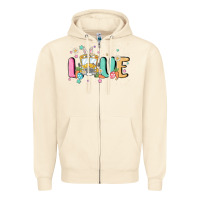 Sandshell love school bus Zipper Hoodie - MaliasSmallBusiness