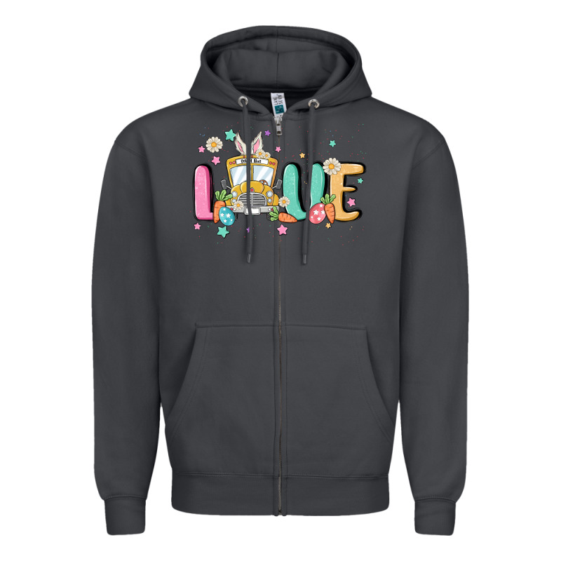 Love School Bus Zipper Hoodie by MaliasSmallBusiness | Teevron