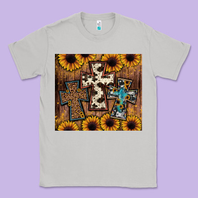 Cross Tumbler Classic Tee Designed By Jahusdesignshop