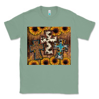 Sage cross tumbler Classic Tee - JahusDesignShop
