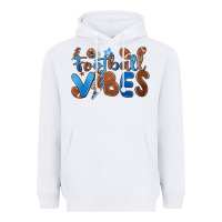 White football vibes Heavyweight Hoodie - MaliasSmallBusiness