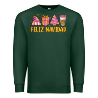 Sports Green feliz navidad Premium Sweatshirt - MaliasSmallBusiness
