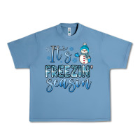 Pebble Blue it s freezin season Urban Heavy Tee - JahusDesignShop