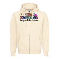 Sandshell paraprofessional Zipper Hoodie - MaliasSmallBusiness