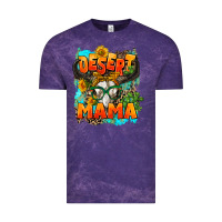 Cloud Purple desert mama   leopard Vintage Tee - AdoDesignShop