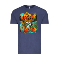 Vintage Denim desert mama   leopard Vintage Tee - AdoDesignShop