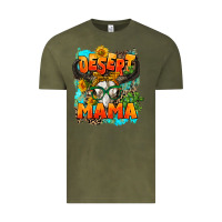 Vintage Olive desert mama   leopard Vintage Tee - AdoDesignShop