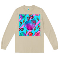 Mushroom sea shell Long Sleeve Tee - BundleAndBundleShop