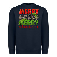 Navy Merry christmas Heavyweight Sweatshirt - FaDigitalArtStudio