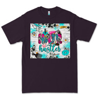 Plum hair hustler Premium Tee - RanaPortraitStore