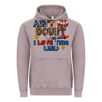 Vintage Zinc Ain't no doubt i love this land 4th of july Vintage Hoodie - CowGirlArtShop
