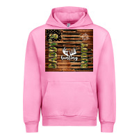 Fuchsia Pink daddy's hunting buddy Urban Hoodie - TumblerDesignByShophia