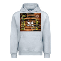Heather Grey daddy's hunting buddy Urban Hoodie - TumblerDesignByShophia