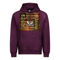 Mauve Wine daddy's hunting buddy Urban Hoodie - TumblerDesignByShophia