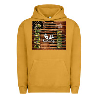 Pigment Peanut Butter daddy's hunting buddy Urban Hoodie - TumblerDesignByShophia