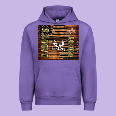 Daddy's Hunting Buddy Urban Hoodie Designed By Tumblerdesignbyshophia