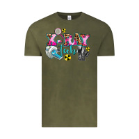 Vintage Olive x ray tech Vintage Tee - AdoDesignShop