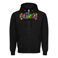 Black autism awtizuhm noun Zipper Hoodie - MaliasSmallBusiness