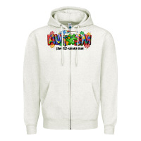 Oatmeal Heather autism awtizuhm noun Zipper Hoodie - MaliasSmallBusiness