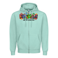 Seafoam autism awtizuhm noun Zipper Hoodie - MaliasSmallBusiness