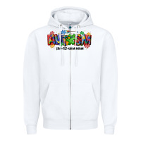 White autism awtizuhm noun Zipper Hoodie - MaliasSmallBusiness
