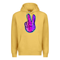 Antique Gold Mermaid Peace Sign Premium Hoodie - Jasminsmagicworld