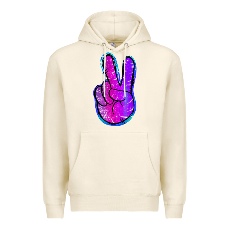Mermaid Peace Sign Premium Hoodie by Jasminsmagicworld | Teevron