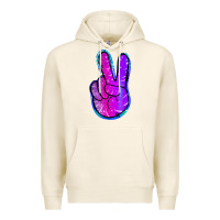 Tofu Mermaid Peace Sign Premium Hoodie - Jasminsmagicworld