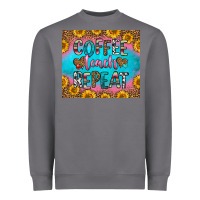 Storm coffee teach repeat Heavyweight Sweatshirt - HRA Design Shop