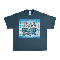 Midnight Navy it s freezin season Urban Heavy Tee - JahusDesignShop