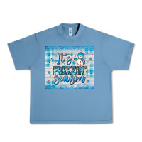 Pebble Blue it s freezin season Urban Heavy Tee - JahusDesignShop