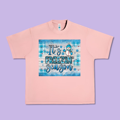 It S Freezin Season Urban Heavy Tee Designed By Jahusdesignshop