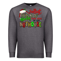 Charcoal Heather jolliest bunch of assholes this side of the nuthou Premium Sweatshirt - MaliasSmallBusiness