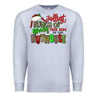 Heather Grey jolliest bunch of assholes this side of the nuthou Premium Sweatshirt - MaliasSmallBusiness