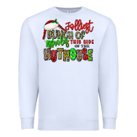White jolliest bunch of assholes this side of the nuthou Premium Sweatshirt - MaliasSmallBusiness