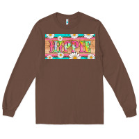 Chestnut hippie and daisys license plate template Long Sleeve Tee - Artiststas