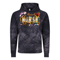 Cloud Black school nurse Vintage Hoodie - CowhideDigitalArt