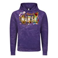 Cloud Purple school nurse Vintage Hoodie - CowhideDigitalArt