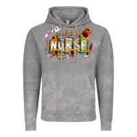 Cloud Rock school nurse Vintage Hoodie - CowhideDigitalArt