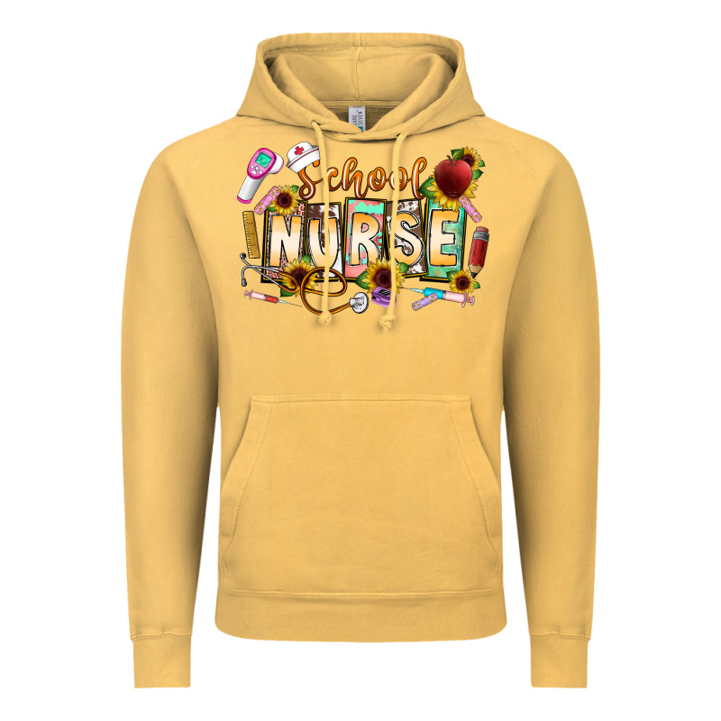 School Nurse Vintage Hoodie by CowhideDigitalArt | Teevron