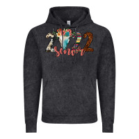 Vintage Black 2022 senior bull skull Vintage Hoodie - JahusDesignShop
